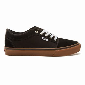 Vans Chukka Low - Miesten Skeittikengät - Mustat